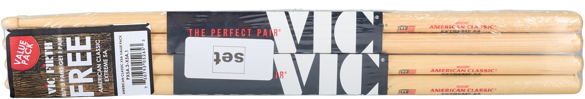 VIC FIRTH X5A American Classic 4 for 3 Pack | Obrázok 1 | eplay.sk