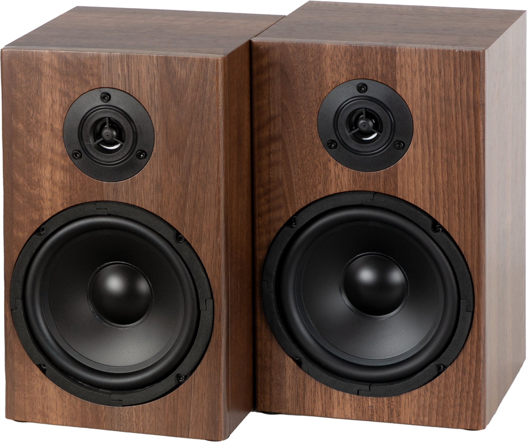 McGrey BSS-265 BR 6,5" HiFi Policové Reproduktory, Pár, Hnedé, 2x 40W RMS | Obrázok 1 | eplay.sk