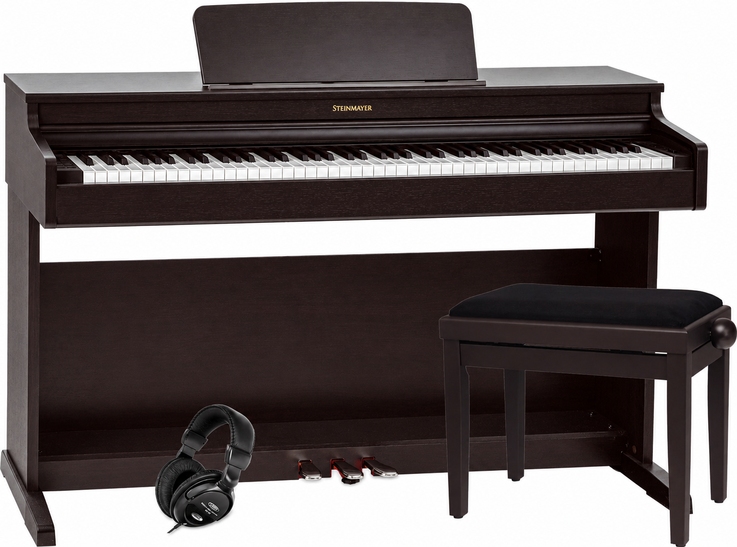 Steinmayer DP-321 RW Digitálne Piáno, Palisander, Set | Obrázok 1 | eplay.sk
