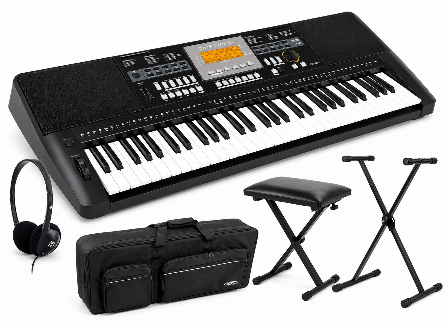 Classic Cantabile CPK-403 Keyboard Deluxe Set | Obrázok 1 | eplay.sk