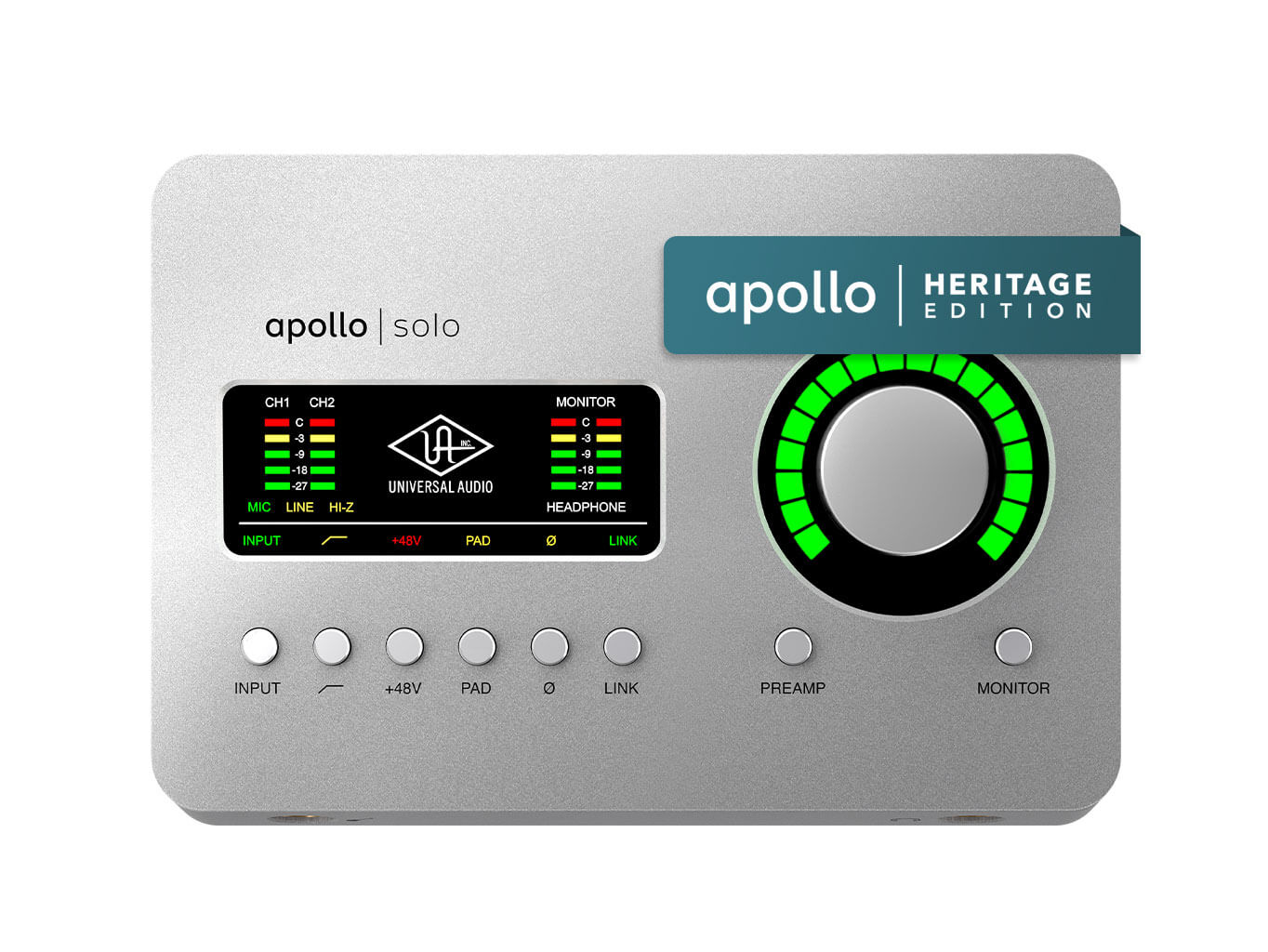 UNIVERSAL AUDIO Apollo Solo USB Heritage Edition | Obrázok 1 | eplay.sk
