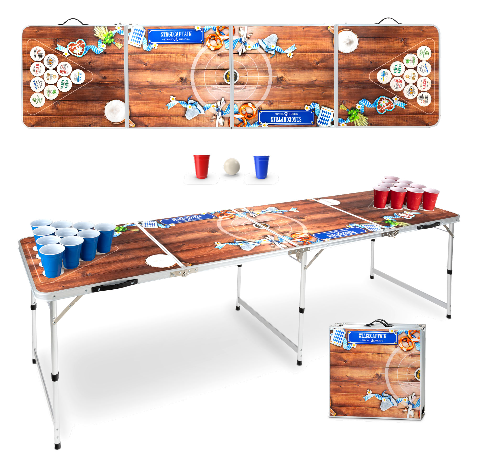 Stagecaptain Beer Pong Stôl "Bavaria" | Obrázok 1 | eplay.sk