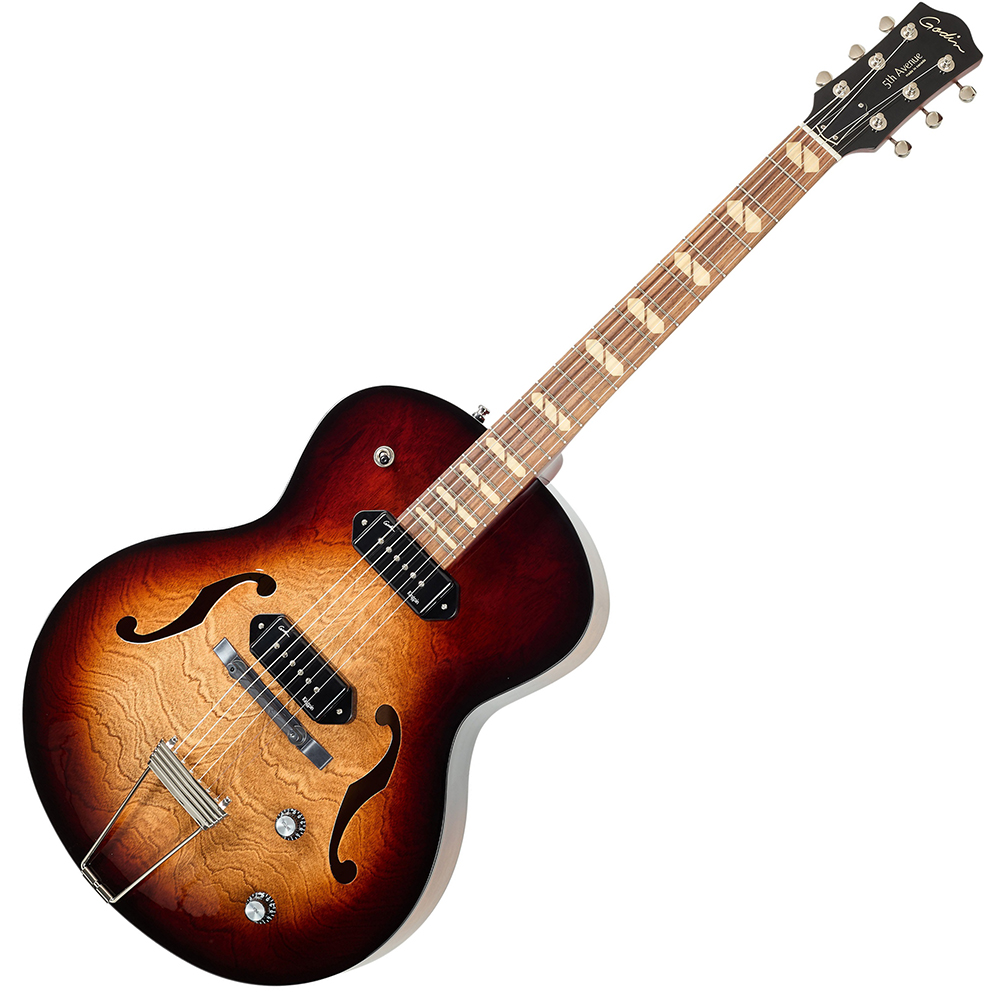 GODIN 5th Avenue CW Kingpin II DLX Vintage Burst HG | Obrázok 1 | eplay.sk
