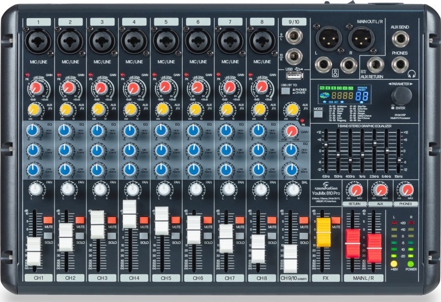 SOUNDSATION YOUMIX 810 PRO | Obrázok 1 | eplay.sk