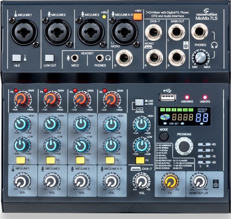 SOUNDSATION MIOMIX 7LS | Obrázok 1 | eplay.sk