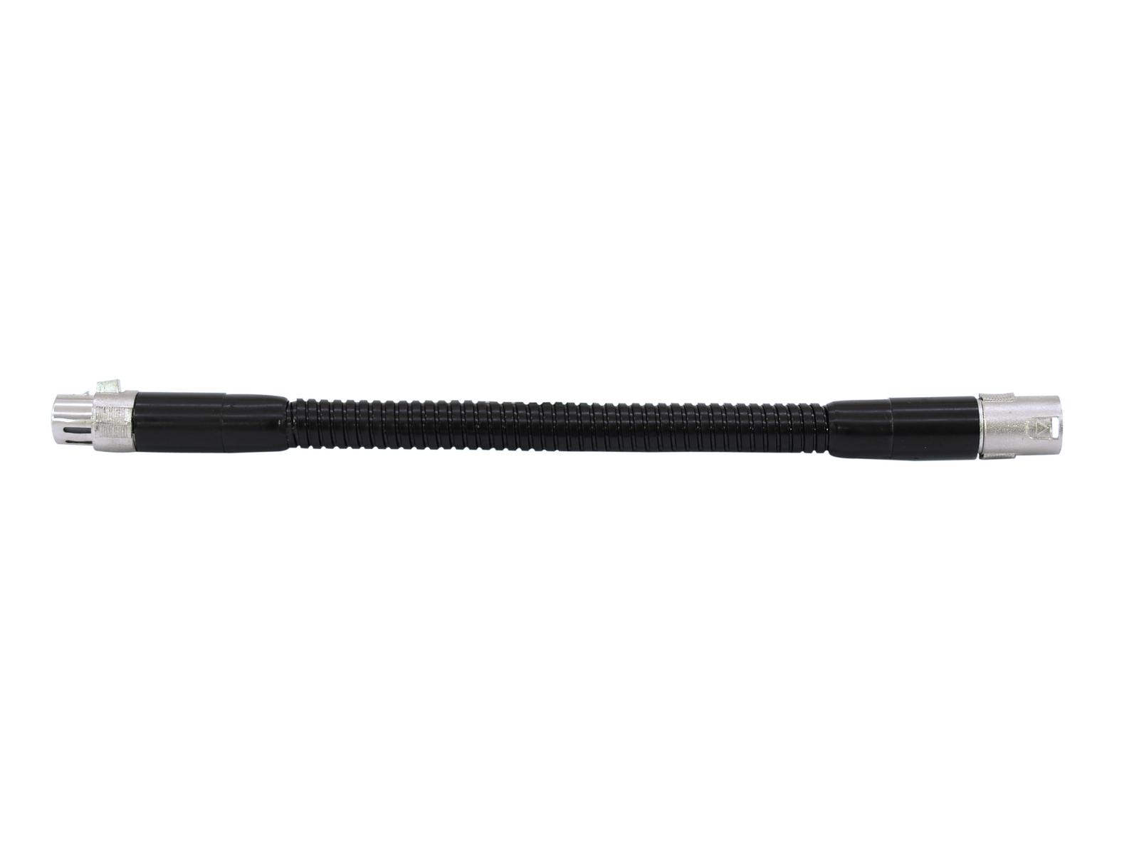 Husí krk XLR/XLR, 47cm, čierny | Obrázok 1 | eplay.sk
