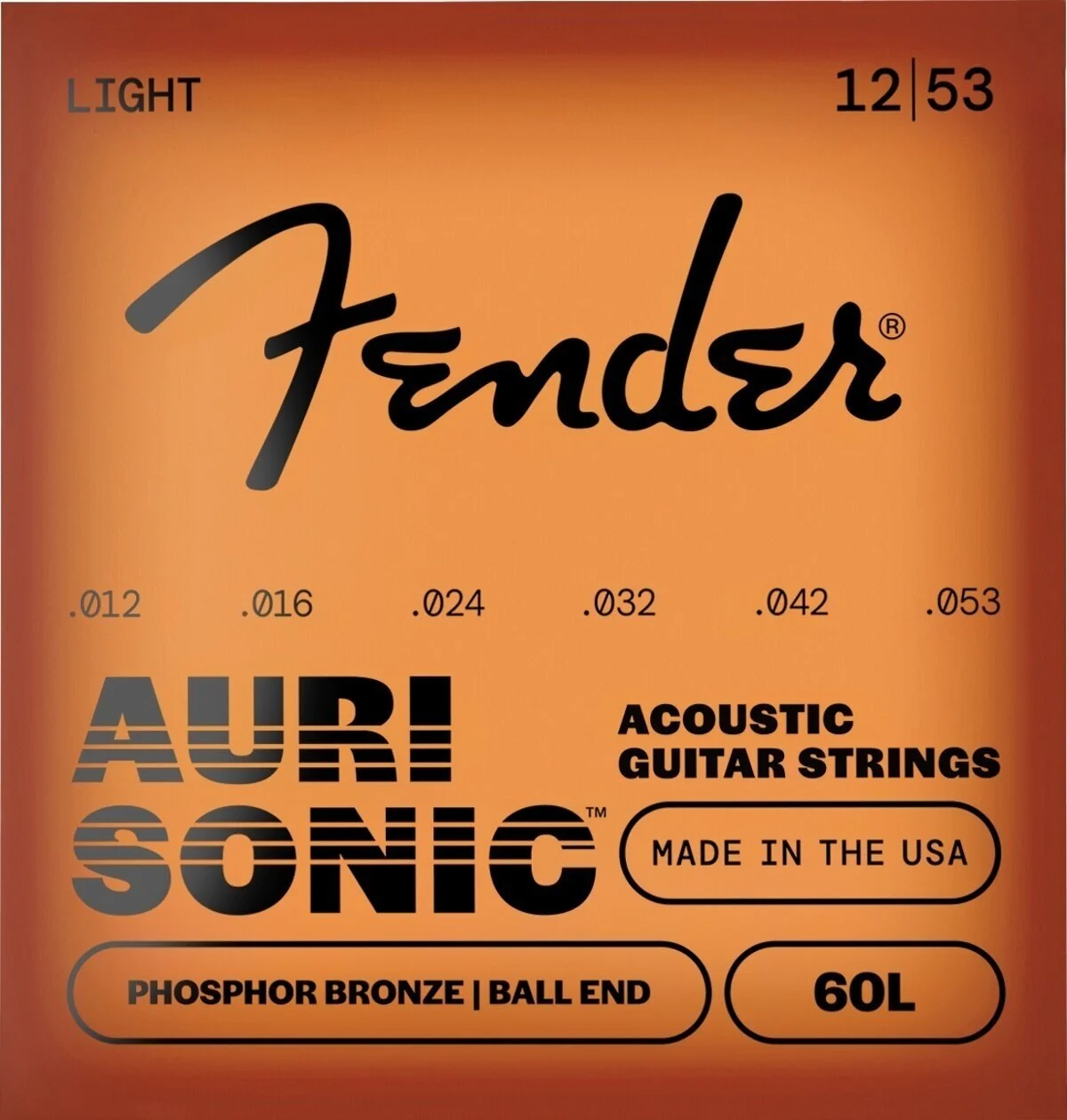 Fender Phosphor Bronze 60L .12-.53 Struny pre akustickú gitaru | Obrázok 1 | eplay.sk