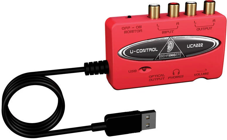 Behringer UCA 222 U-CONTROL USB zvuková karta | Obrázok 1 | eplay.sk