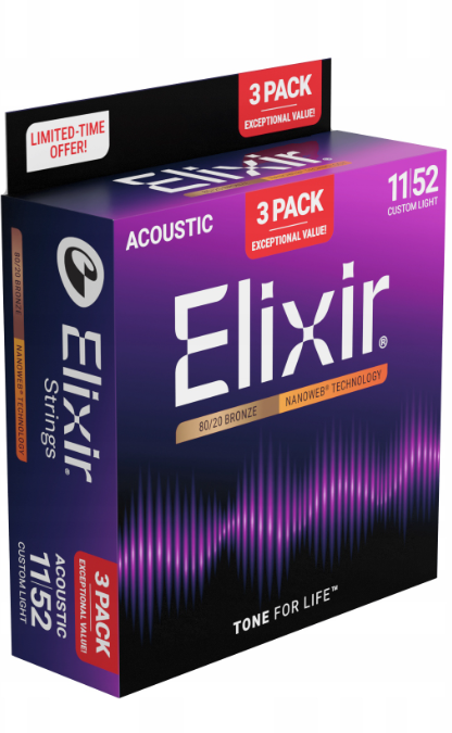 Elixir 16564 Nanoweb 11-52 3-Pack | Obrázok 1 | eplay.sk