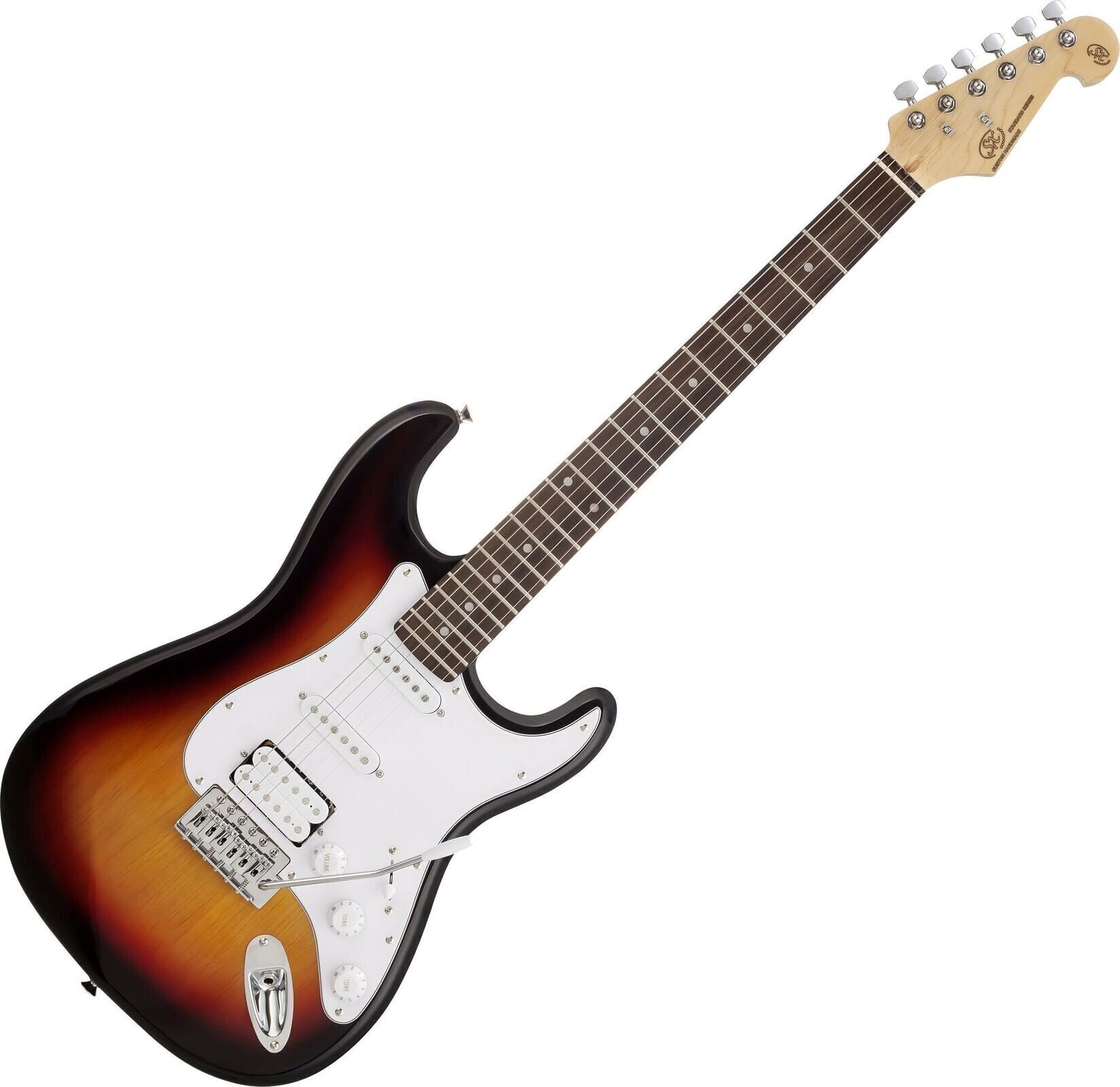 SX SE1 HSS 3-Tone Sunburst Elektrická gitara | Obrázok 1 | eplay.sk