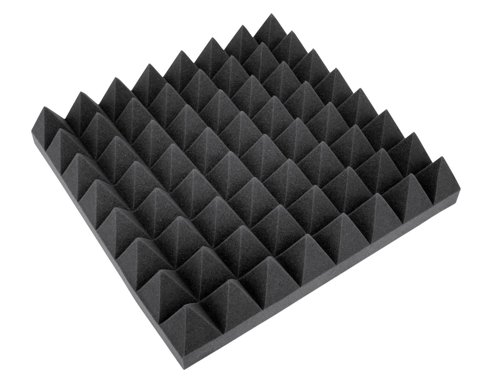 Akustická pena, pyramidy 100 mm, 50 x 50 cm | Obrázok 1 | eplay.sk