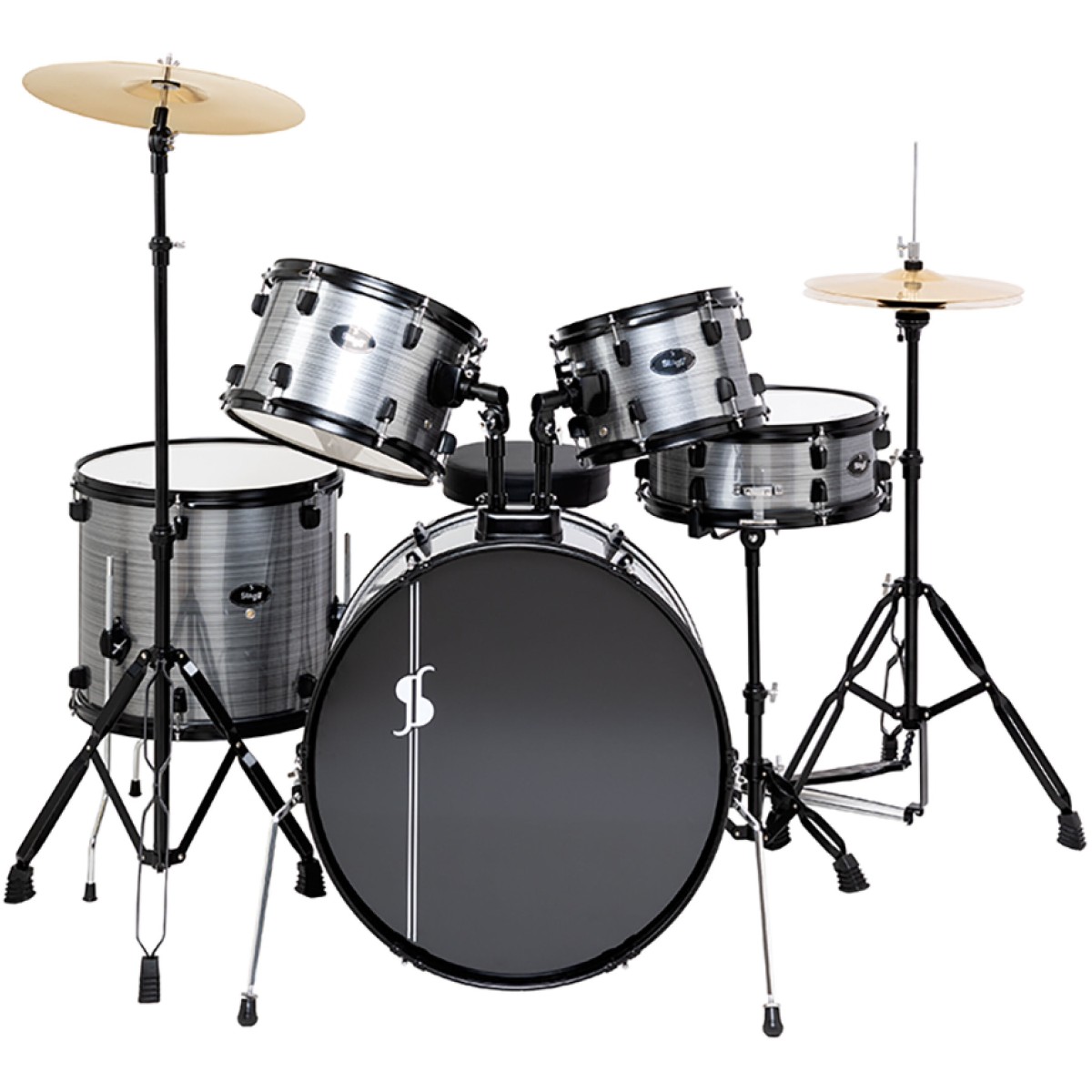 Stagg ATOM-522-SL, strieborná Slate | Obrázok 1 | eplay.sk