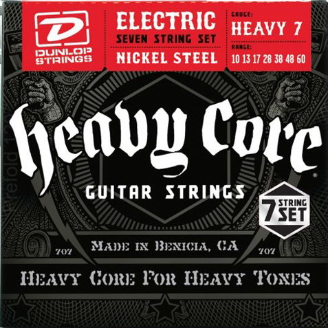 Dunlop DHCN1060 Heavy Core 7 Strings | Obrázok 1 | eplay.sk