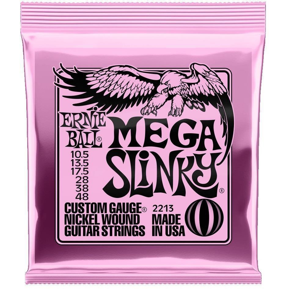 Ernie Ball 2213 Mega Slinky Nickel Wound 10.5 - 48 | Obrázok 1 | eplay.sk