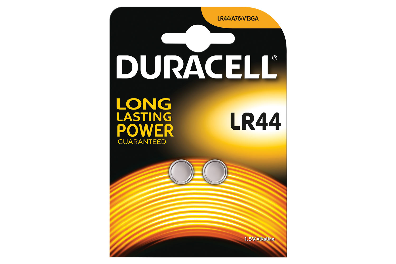 Duracell baterie LR44 (A76/V13GA) 1.5V alkalická, 2 kusy | Obrázok 1 | eplay.sk