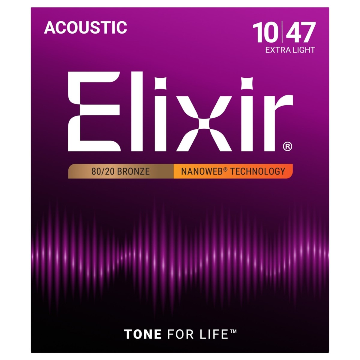 Elixir 11002 Nanoweb 010-047 Bronze, Extra Light | Obrázok 1 | eplay.sk