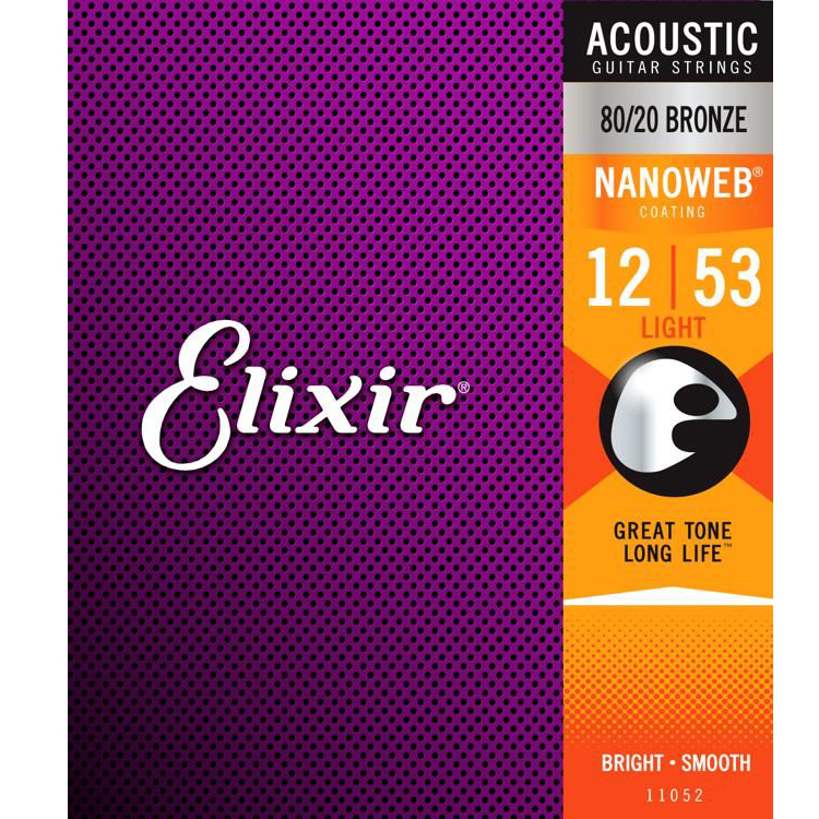 Elixir 11052 Nanoweb 012-053 Bronze, Light | Obrázok 1 | eplay.sk