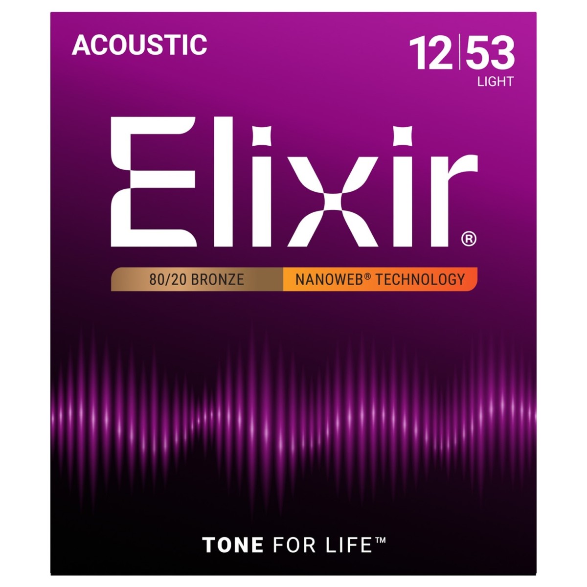 Elixir 11052 Nanoweb 012-053 Bronze, Light | Obrázok 1 | eplay.sk