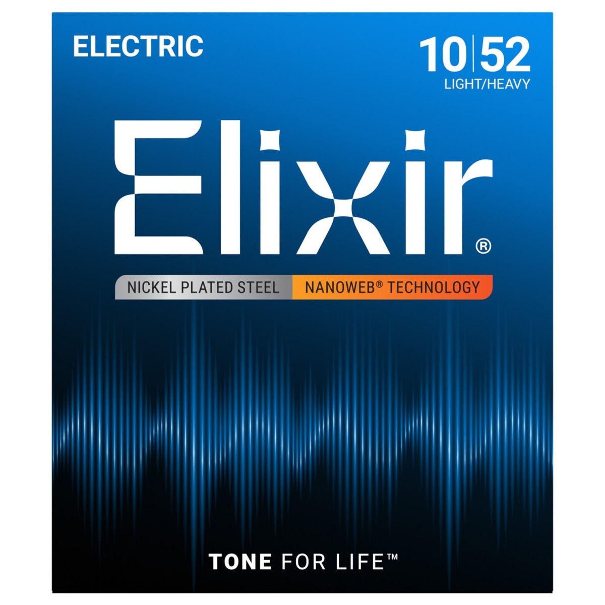 Elixir Electric Nanoweb 12077 Light Heavy 010-052 | Obrázok 1 | eplay.sk