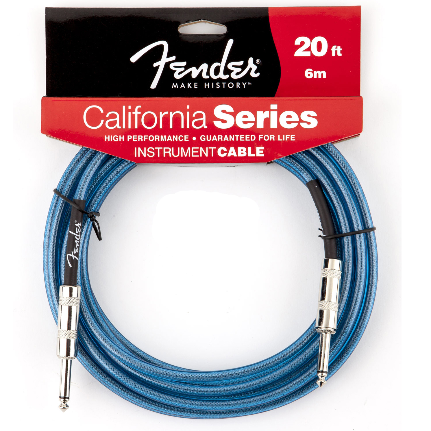 Fender California Series Cable 6m Blue | Obrázok 1 | eplay.sk