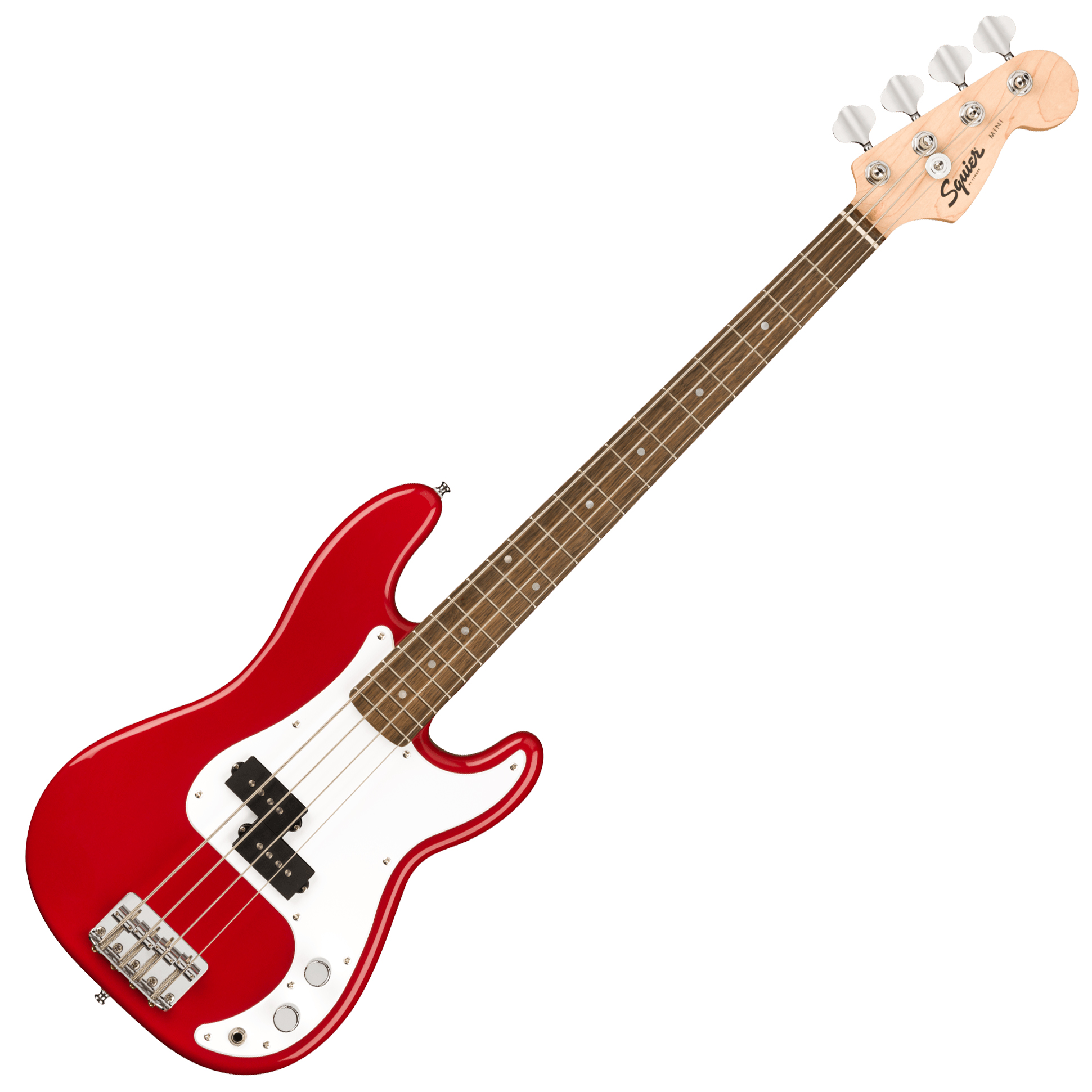 FENDER SQUIER Mini P Bass Laurel Fingerboard Red | Obrázok 1 | eplay.sk