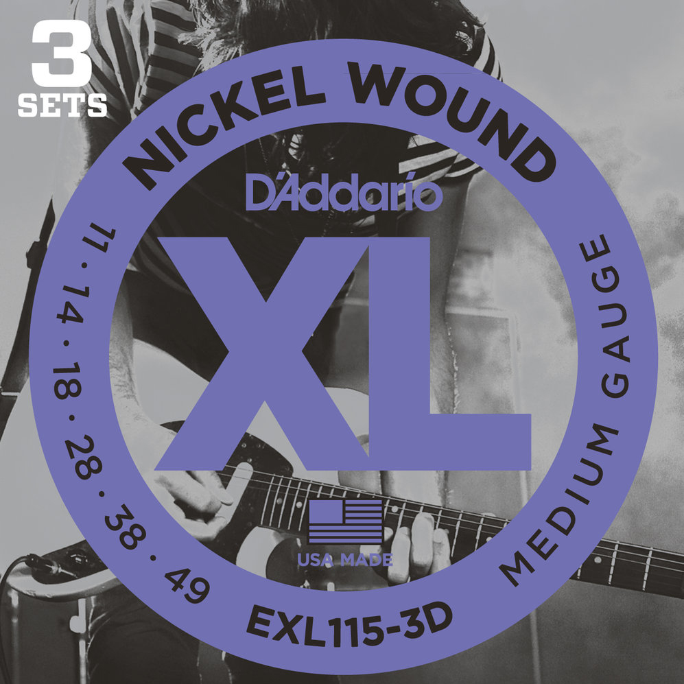 D´addario EXL115-3D ( 3 sady ) | Obrázok 1 | eplay.sk