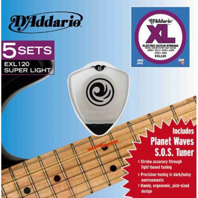 D´addario EXL120-5SOS (5 sád) | Obrázok 1 | eplay.sk