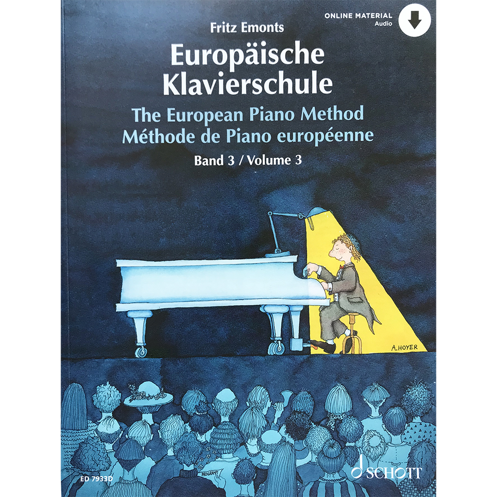 Fritz Emonts - Európska klavírna škola 3.diel | Obrázok 1 | eplay.sk