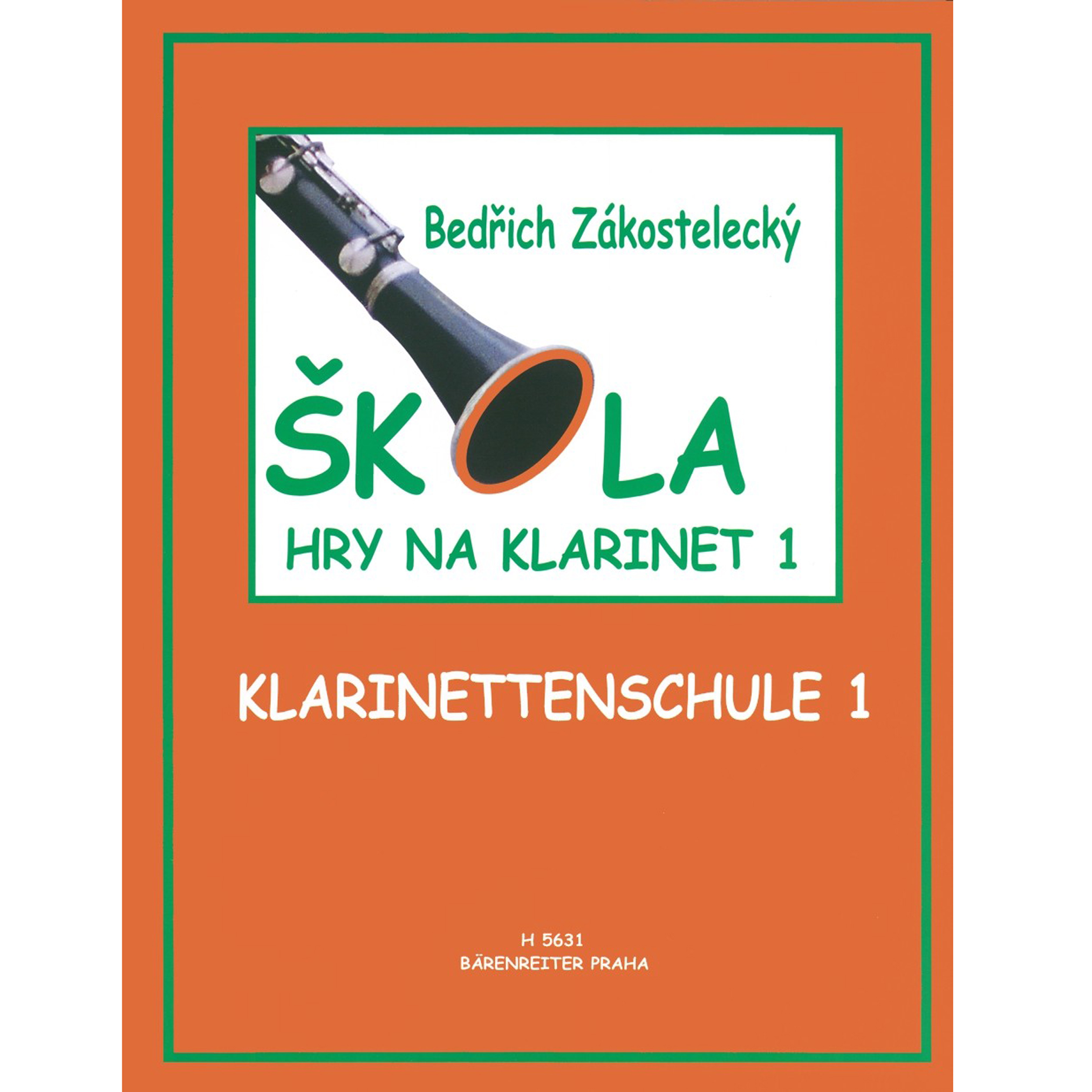 Bedřich Zakostelecký - Škola hry na klarinet 1 | Obrázok 1 | eplay.sk
