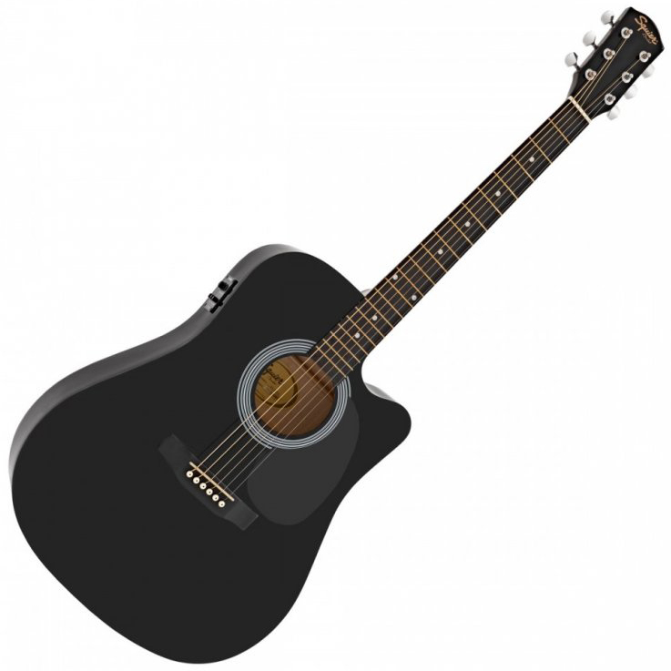 Fender Squier SA-105CE Black | Obrázok 1 | eplay.sk